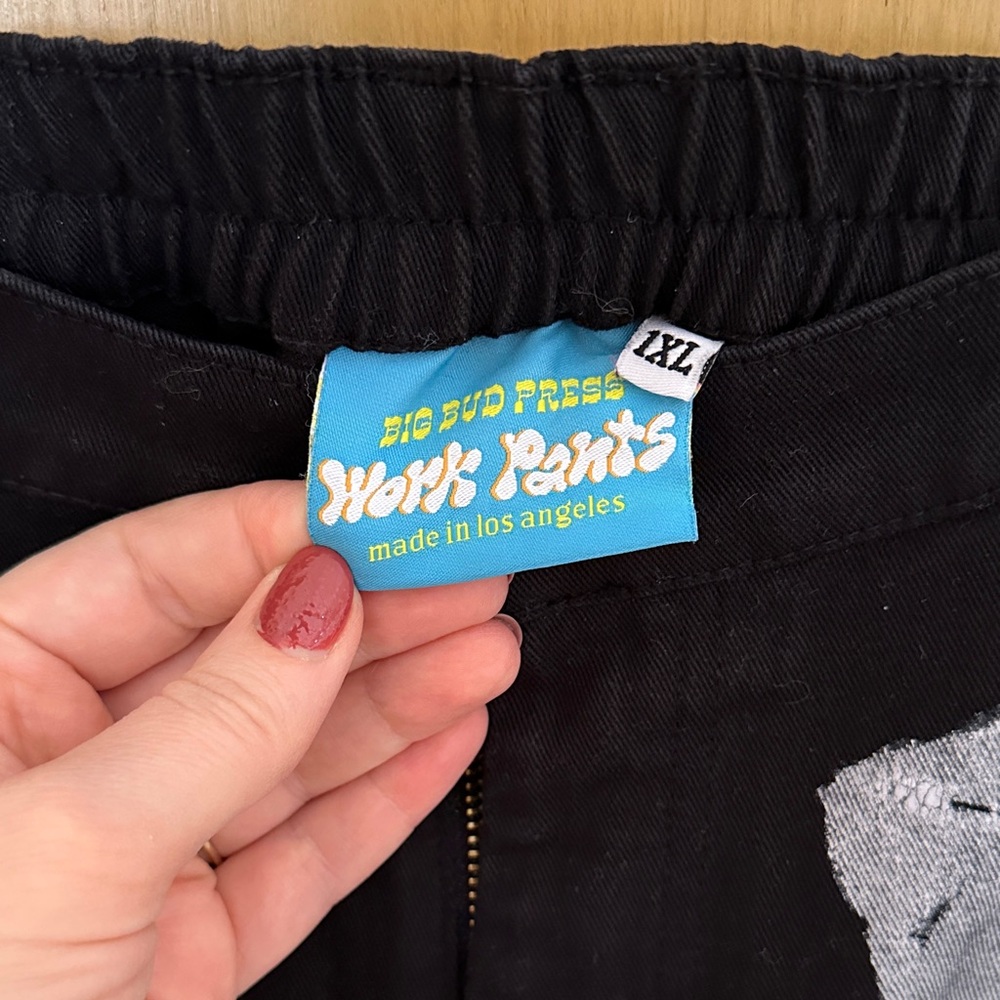 Big Bud Press Paintstamped Work Pants - Picture 2 of 3